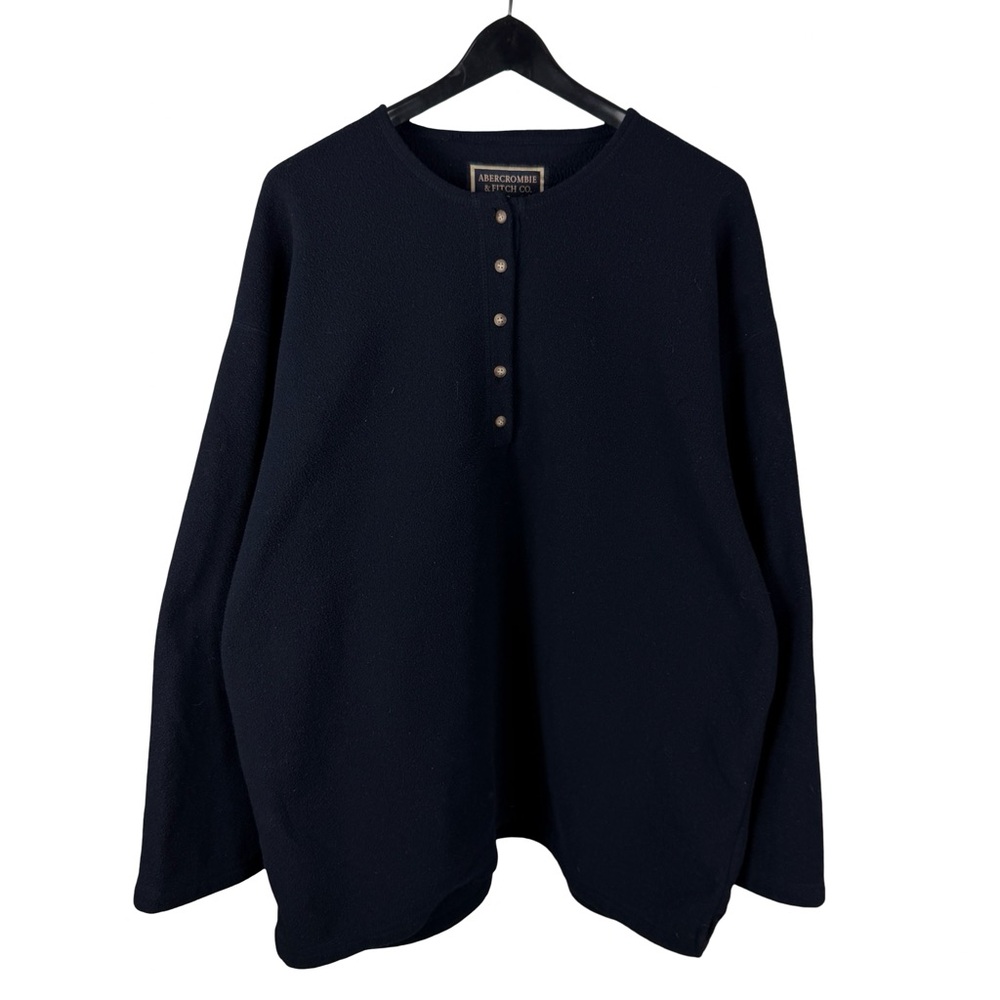Vintage 2000s Abercrombie & Fitch Superior Warmth Fleece Sweatshirt Size L